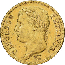 France, 40 Francs, Napoléon I, 1812, Paris, Or, TTB+, KM:696.1