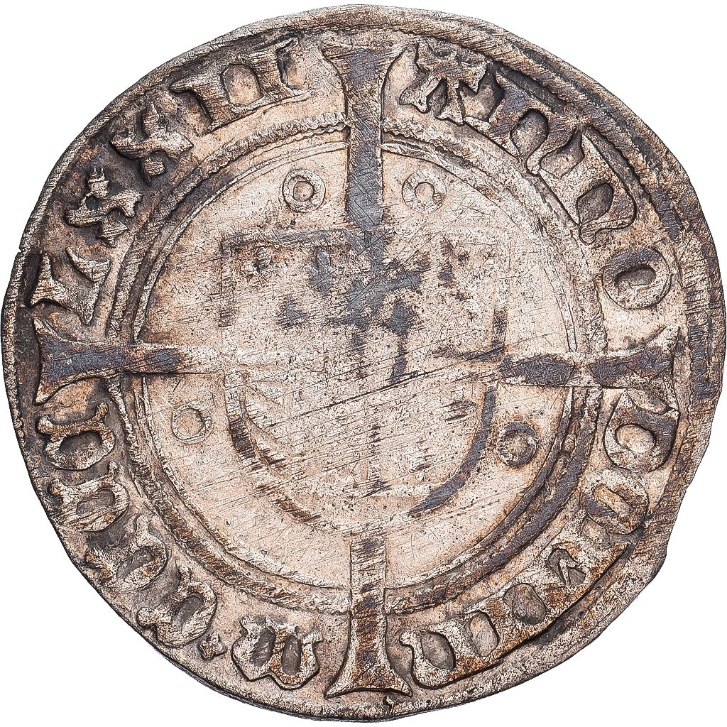 Países Baixos, David de Bourgogne, Gros, 1472, Utrecht, Lingote, VF(30-35)