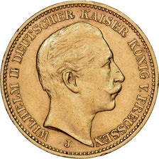 Empire allemand, PRUSSIA, Wilhelm II, 20 Mark, 1905, Hamburg, Or, TTB, KM:521
