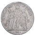 França, 5 Francs, Union et Force, 1792 / AN 4, Paris, Prata, VF(20-25)