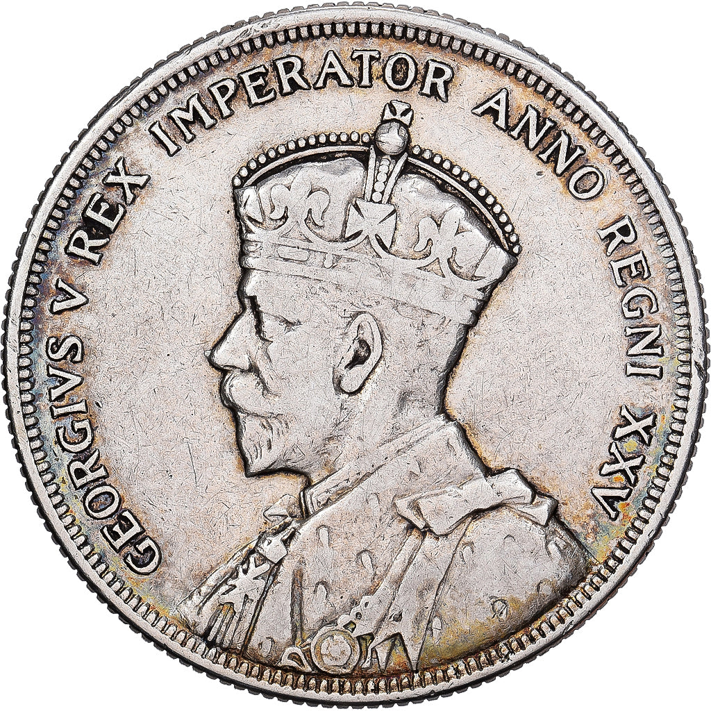 Canadá, George V, Dollar, 1935, Royal Canadian Mint, Prata, VF(30-35), KM:30