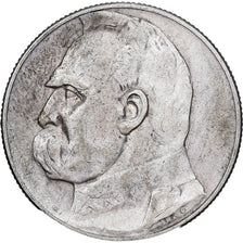 Polónia, 5 Zlotych, 1935, Warsaw, Prata, EF(40-45), KM:28