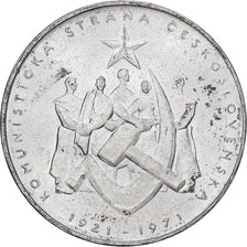 Checoslováquia, 50 Korun, 1971, Kremnica, Prata, EF(40-45), KM:71