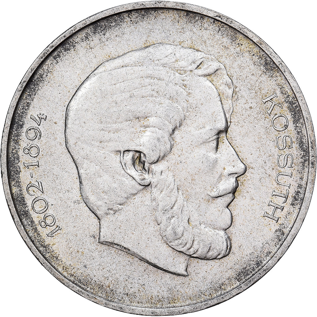 Hungría, 5 Forint, 1947, Budapest, Plata, MBC, KM:534a