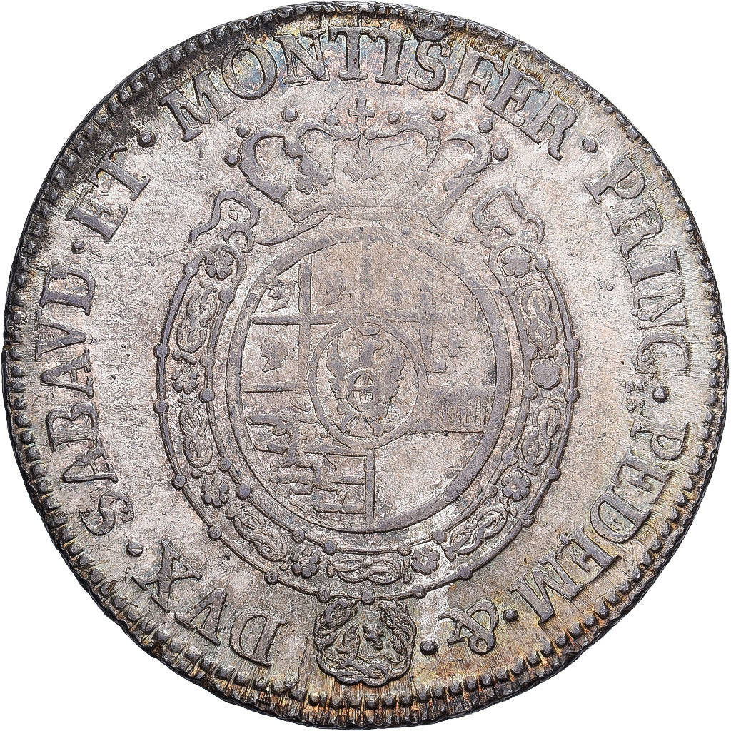 Kingdom of the Two Sicilies, Vittorio Amedeo III, 1/2 Scudo, 1793, Torino