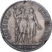 Ligurian Republic, 8 Lire, 1798, Genoa, Silver, EF(40-45), KM:266.1
