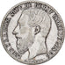 Congo Belga, Leopold II, Franc, 1887, Brussels, Prata, EF(40-45), KM:6