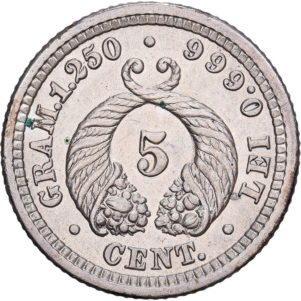 Colombia, 5 Centavos, 1902, Philadelphia, Silver, MS(60-62), KM:191