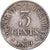 Danish West Indies, Frederik VII, 3 Cents, 1859, Altona, Silber, SS+, KM:64