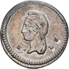 Mexico, 1/4 Real, Un Quarto/Una Quartilla, 1842, Mexico City, Srebro, AU(55-58)