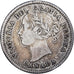 Canadá, Victoria, 10 Cents, 1871, Ottawa, Prata, VF(30-35), KM:3