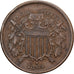Estados Unidos da América, 2 Cents, 1864, Philadelphia, Cobre-Estanho-Zinco