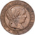 España, Isabel II, 5 Centimos, 1867, Cobre, BC+, KM:635.5