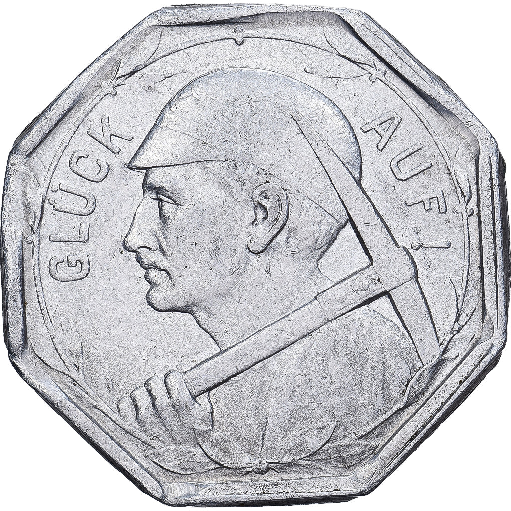 Duitsland, 25 Pfennig, 1920, Aluminium, ZF+