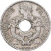 Indochina Francesa, 5 Cents, 1924, Paris, Cobre-níquel, EF(40-45), KM:18