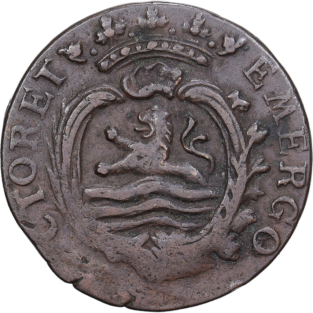 Países Baixos, ZEELAND, Duit, 1781, Cobre, VF(30-35), KM:101.1
