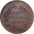 India, 1/4 Anna, 1835, Calcutta, Bronze, EF(40-45), KM:447.2b