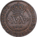 Brasil, Joao, 20 Reis, 1815, Bahia, Cobre, EF(40-45), KM:233.2