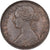 Newfounland, Large Cent, 1876, Bronze, EF(40-45), KM:1