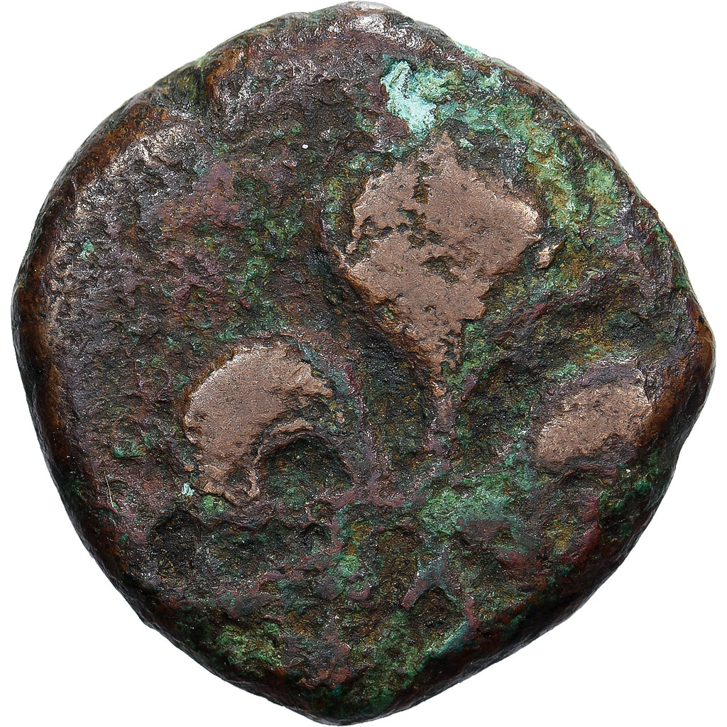 India, Doudou, XVIIIth Century, Tamil - Pudu/tche/ri, Copper, VF(20-25), KM:35