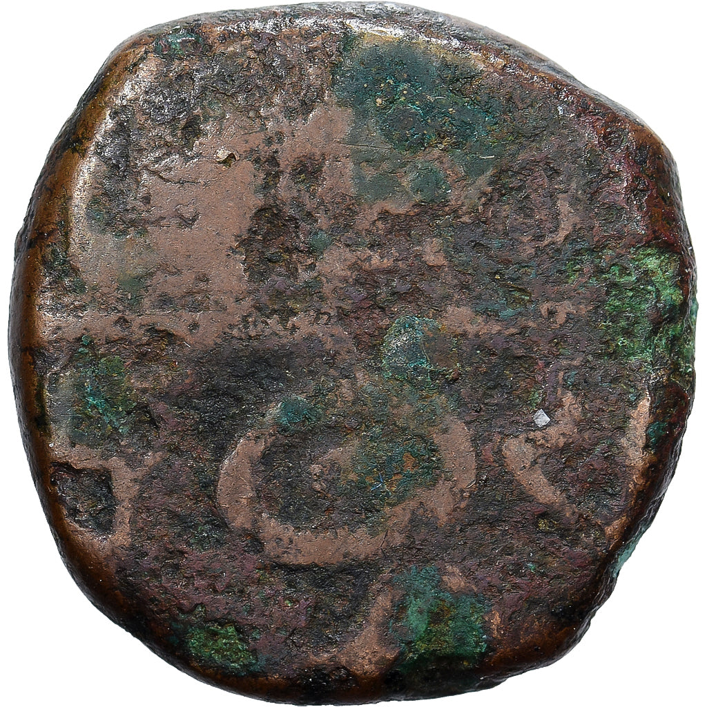 India, Doudou, XVIIIth Century, Tamil - Pudu/tche/ri, Copper, VF(20-25), KM:35