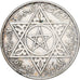 Marrocos, Mohammed V, 200 Francs, 1953, Paris, Prata, EF(40-45), KM:53
