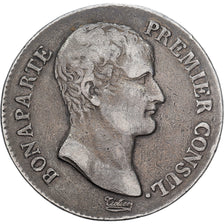 França, 5 Francs, Napoléon I, 1804, Toulouse, Prata, VF(30-35), KM:659.10