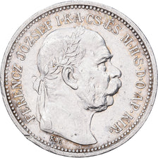 Hungria, Franz Joseph I, Korona, 1916, Kremnica, Prata, AU(50-53), KM:492