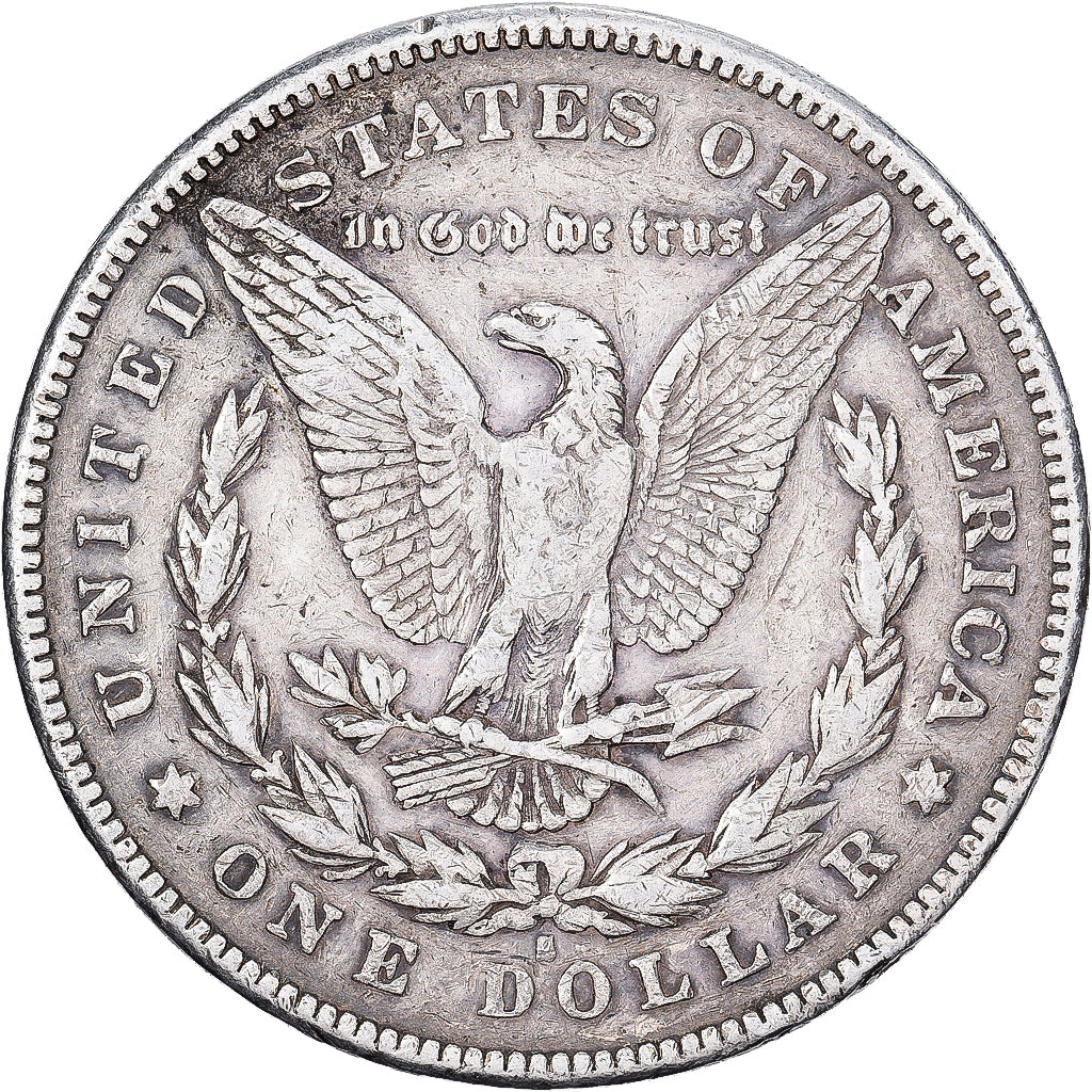 Dollar, Morgan Dollar, 1878, San Francisco, Prata, VF(30-35), KM:110