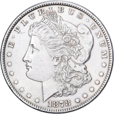 USA, Dollar, Morgan Dollar, 1878, Philadelphia, Srebro, MS(60-62), KM:110