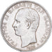 Grecia, George I, 5 Drachmai, 1875, Paris, Plata, MBC+, KM:46
