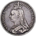 Grã-Bretanha, Victoria, Crown, 1889, London, Prata, VF(20-25), KM:765
