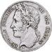 Bélgica, Leopold I, 5 Francs, 5 Frank, 1849, Brussels, Prata, EF(40-45), KM:3.2