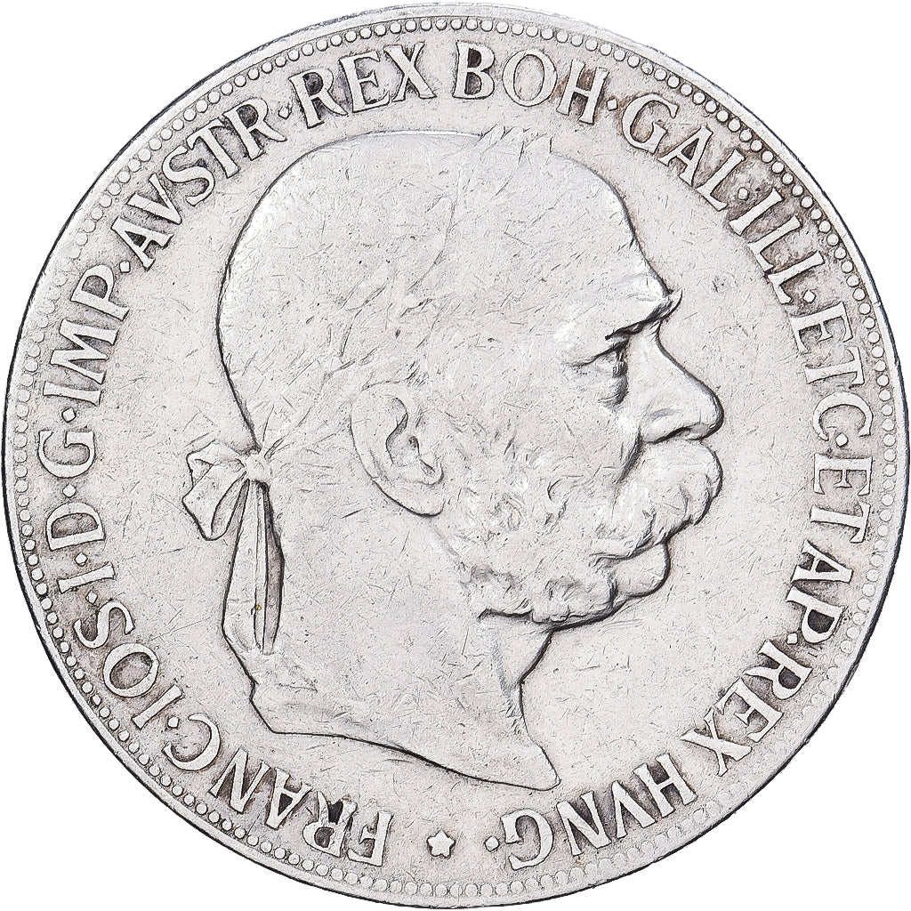 Austria, Franz Joseph I, 5 Corona, 1900, Vienna, Silver, VF(30-35), KM:2807