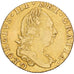 Great Britain, George III, 1/2 Guinea, 1776, London, Gold, EF(40-45), KM:605