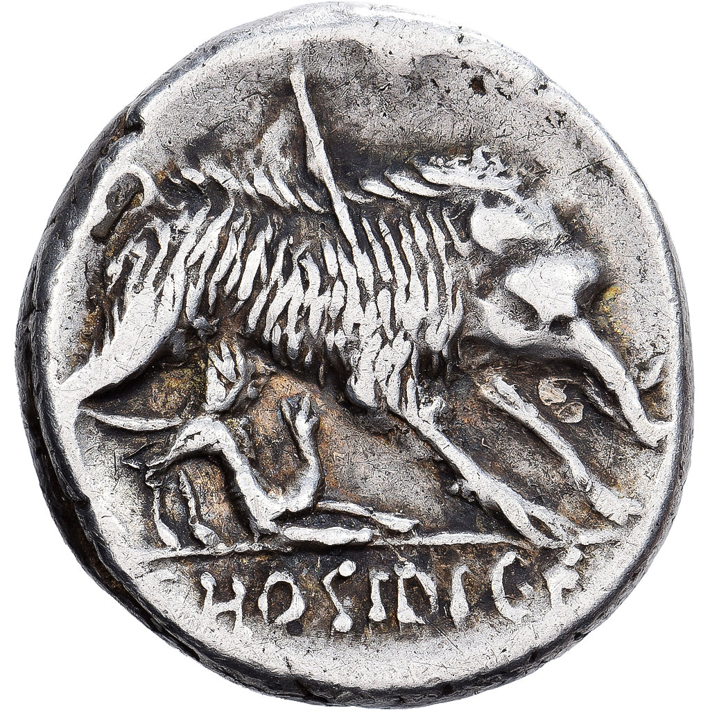Roman Republic, Hosidia, Denier, 68 BC, Rome, Srebro, EF(40-45), BMC:3388