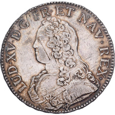 França, Louis XV, Ecu aux branches d'olivier, 1736, Poitiers, Prata, EF(40-45)