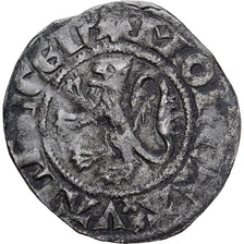 County of Hainaut, Guillaume II, 1/3 Gros, 1337-1345, Bilon, VF(30-35)