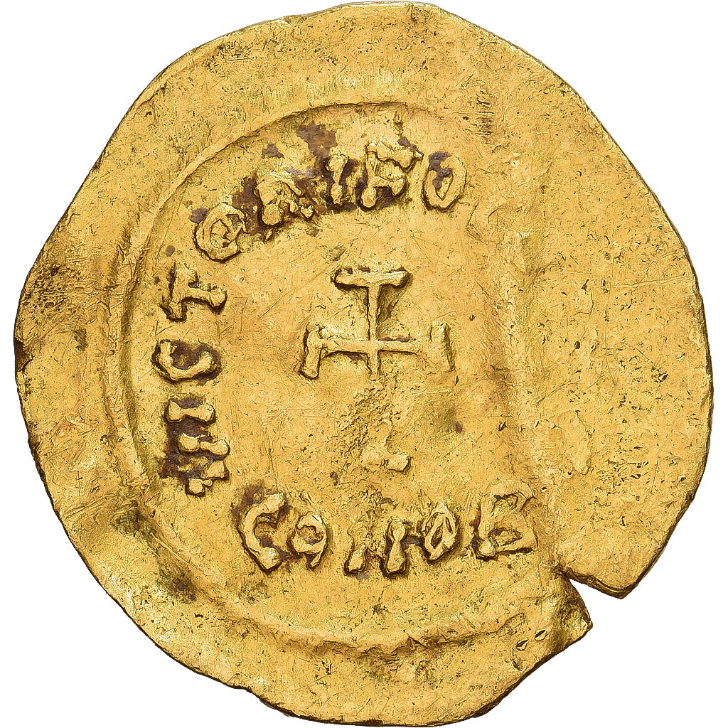 Byzantine Empire, Phocas, Tremissis, 607-610, Constantinople, Dourado