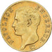 Francia, 40 Francs, Napoléon I, AN 13, Paris, Oro, BC+, KM:664.1