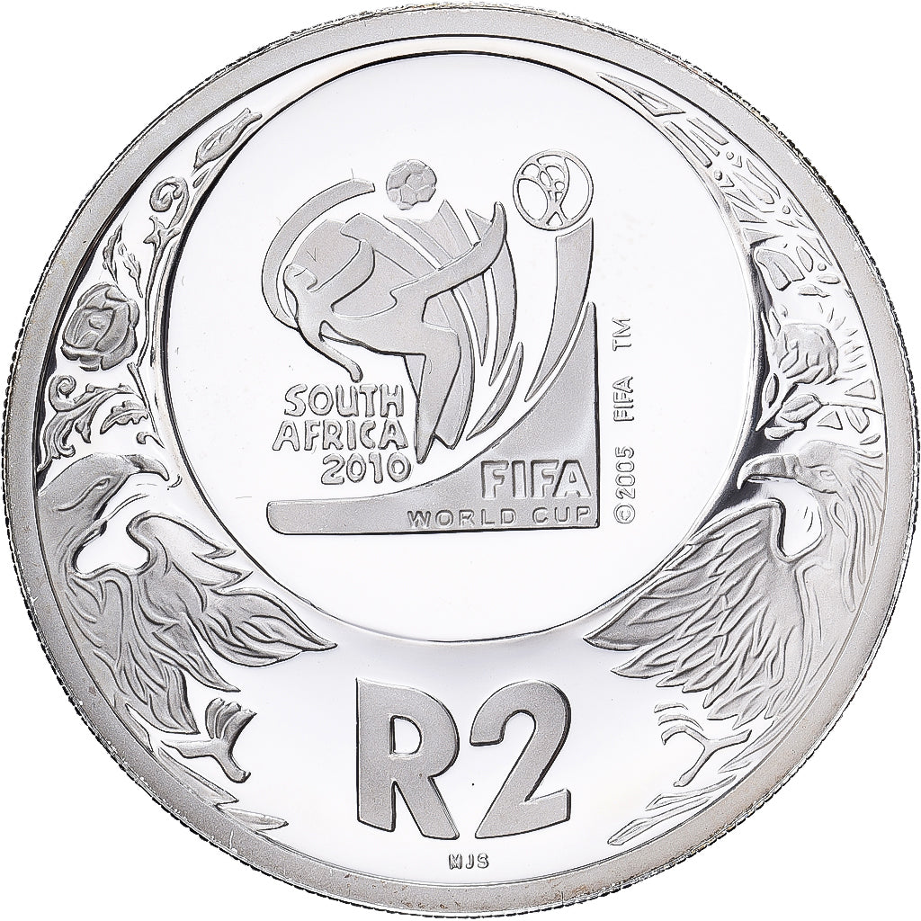 Sudafrica, 2 Rand, 2006, South Africa Mint, 2010 FIFA WORLD CUP SOUTH AFRICA