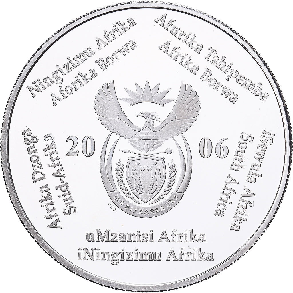 Sudafrica, 2 Rand, 2006, South Africa Mint, 2010 FIFA WORLD CUP SOUTH AFRICA