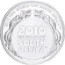 Sudafrica, 2 Rand, 2010, South Africa Mint, Argento, SPL+
