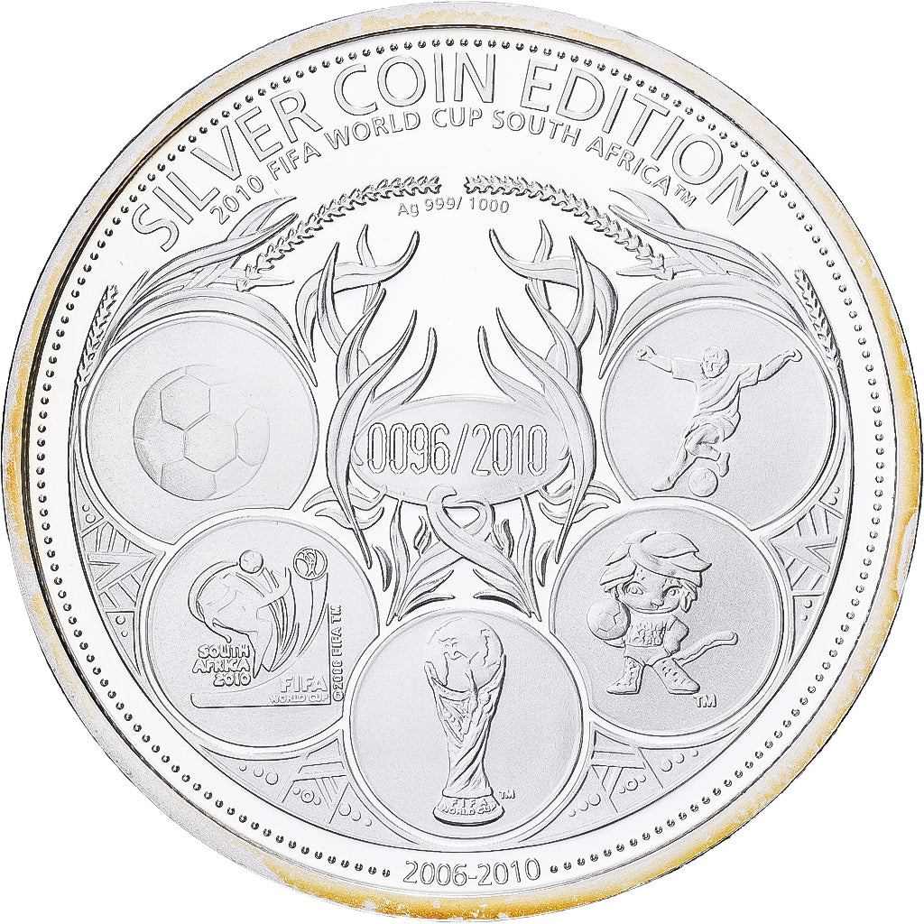 Sudafrica, 2 Rand, 2010, South Africa Mint, Argento, SPL+