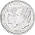 Espanha, Juan Carlos I, 2000 Pesetas, 2001, Madrid, Prata, AU(50-53), KM:1017