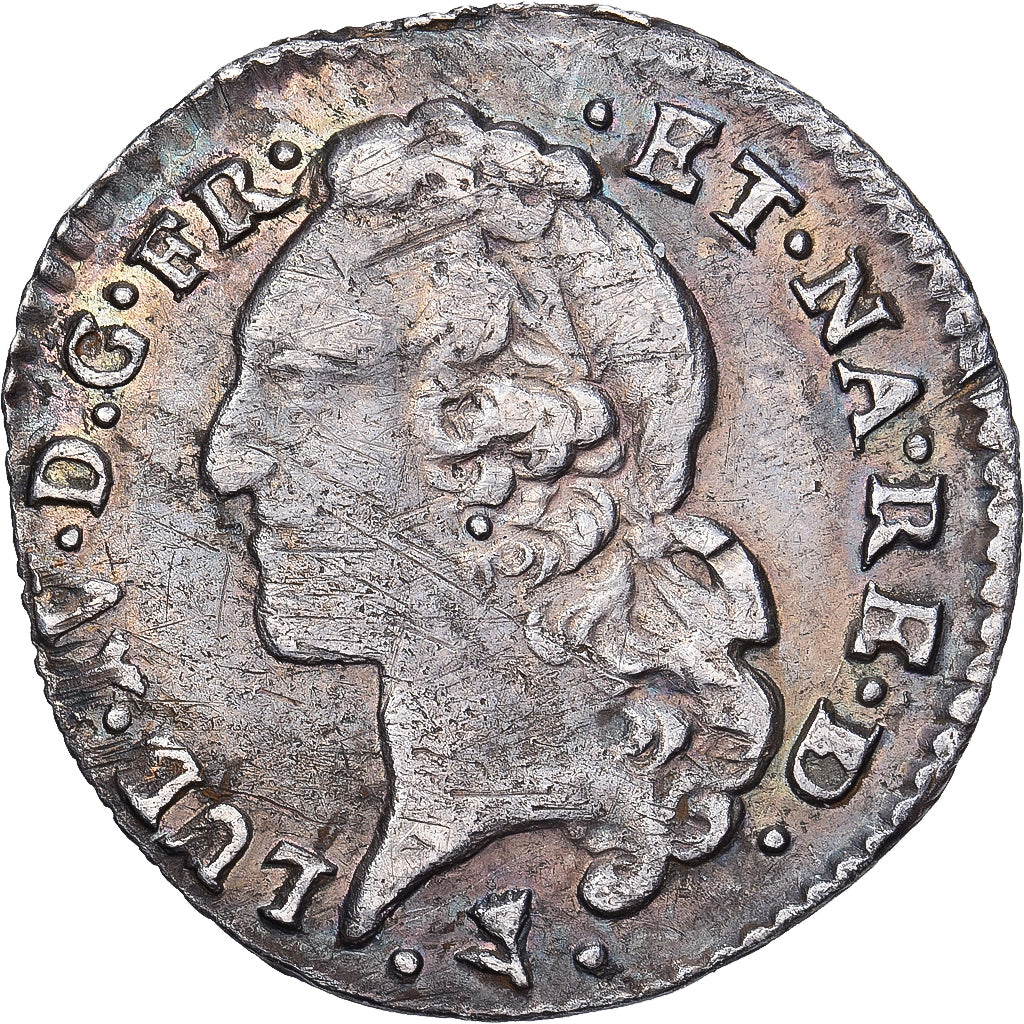 France, Louis XV, 1/10 Écu au bandeau, 1766, Pau, Silver, EF(40-45)