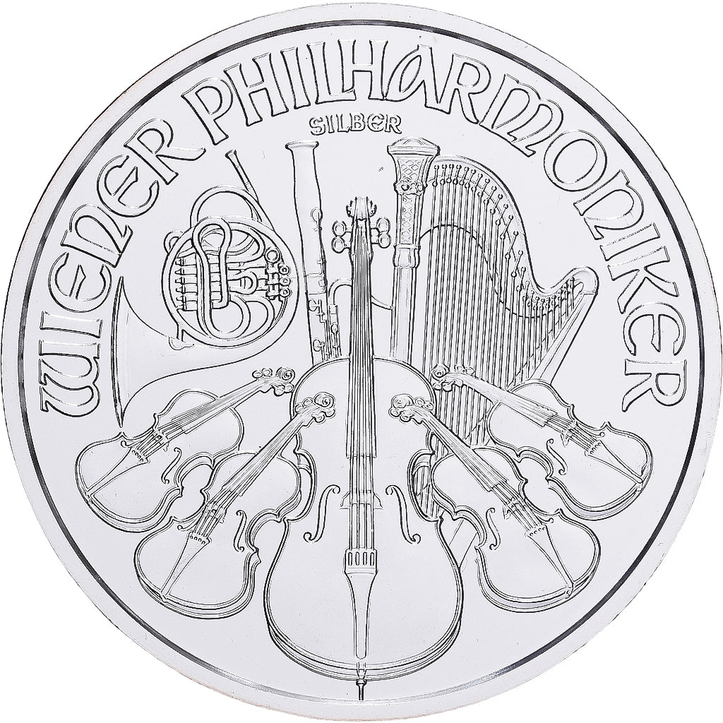 Austria, 1 Oz, 2016, Vienna, Silver, MS(60-62)