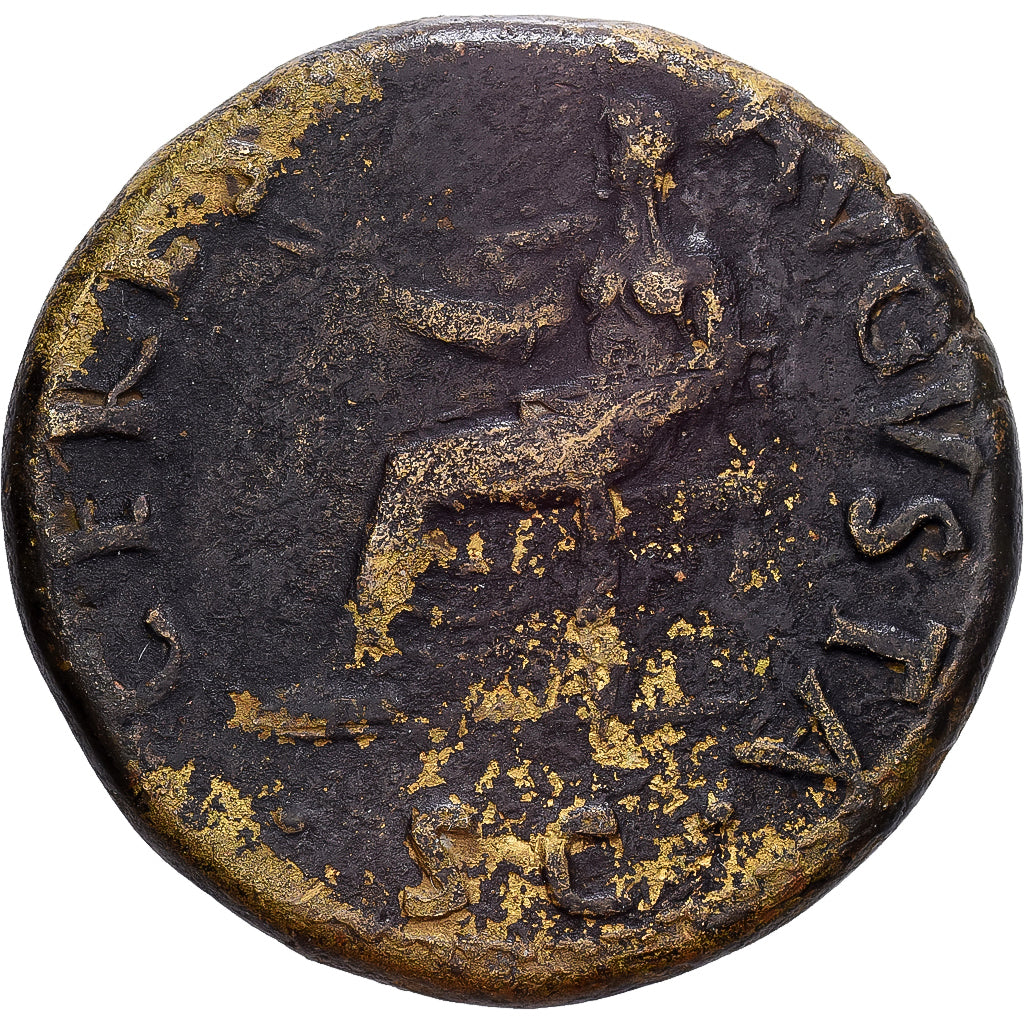 Roman Empire, Claudius, Dupondius, 41-45, Rome, Bronze, EF(40-45), RIC:110
