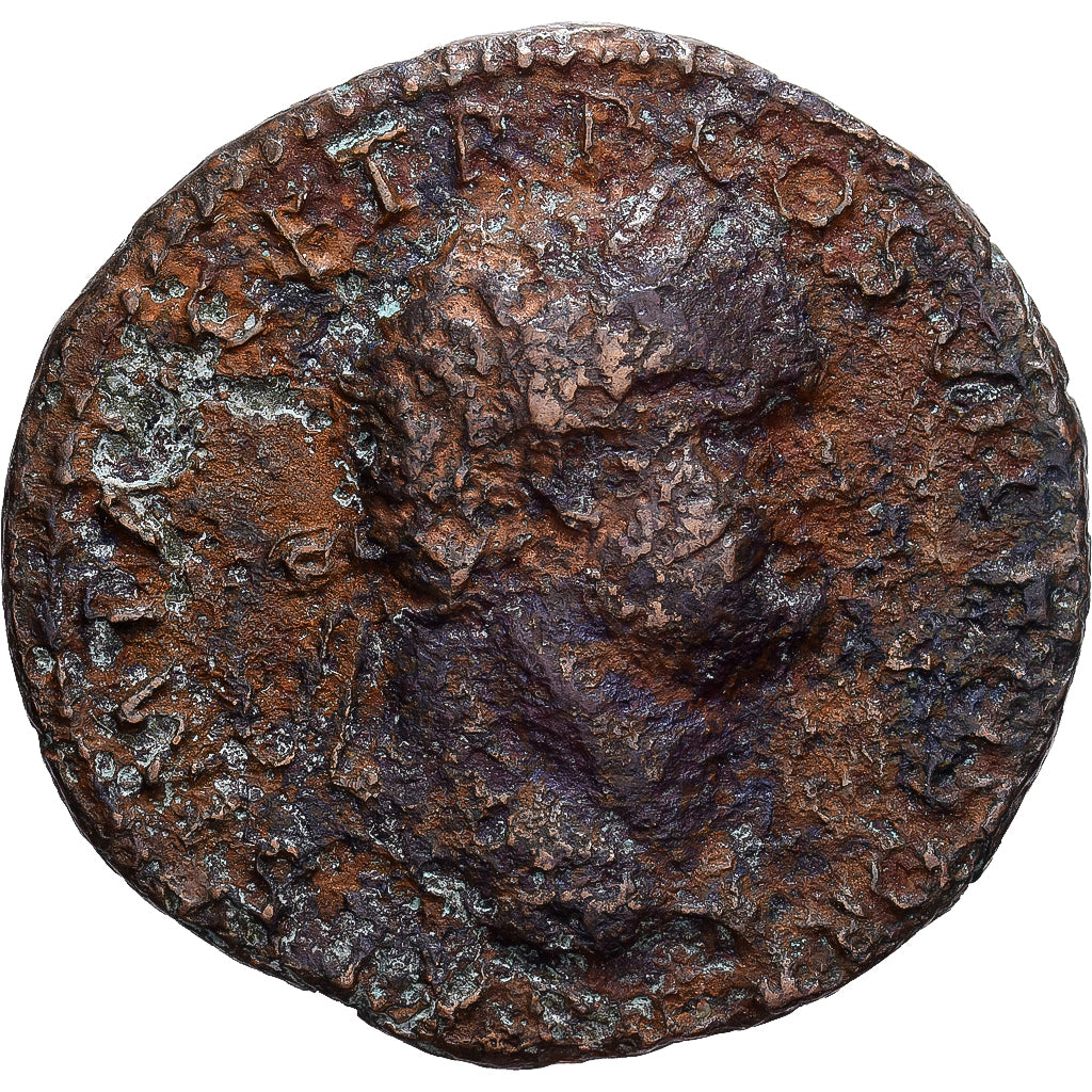 Roman Empire, Titus, As, 77-78, Lugdunum, Bronze, VF(30-35), RIC:1274