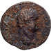 Roman Empire, Titus, As, 77-78, Lugdunum, Bronze, VF(30-35), RIC:1274